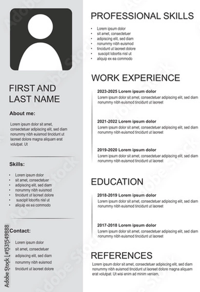 Obraz ATS Friendly design