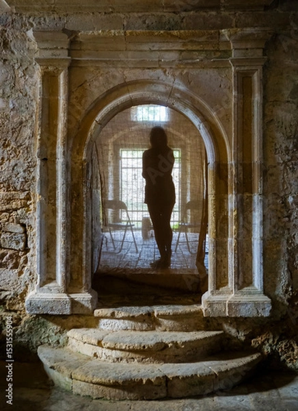 Obraz ruined monastery of Santa María de Rioseco belonging to the Cistercian order