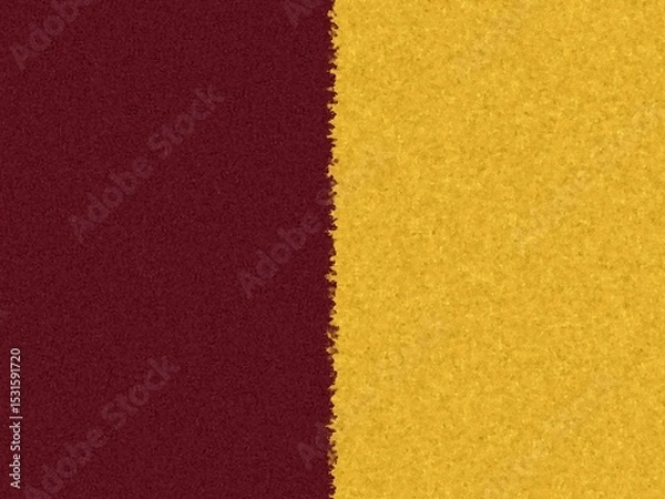 Obraz Abstract textured background featuring a split design with deep maroon and gold, creating a rich and luxurious visual.