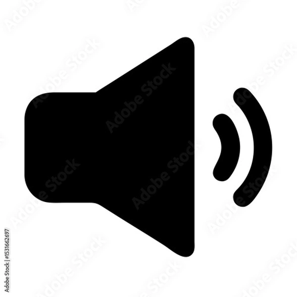 Obraz Volume Control Hearing Icon for Sound Adjustment and Accessibility Needs