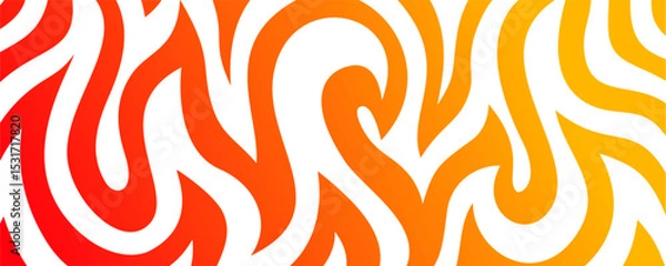 Obraz Fire Background. flame Background. long banner fire background. Flame Seamless Pattern. Fire flame seamless pattern.	