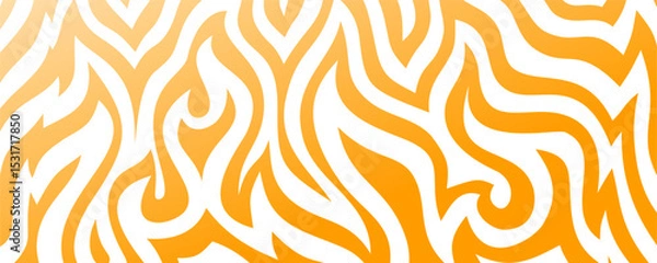 Obraz Fire Background. flame Background. long banner fire background. Flame Seamless Pattern. Fire flame seamless pattern.	