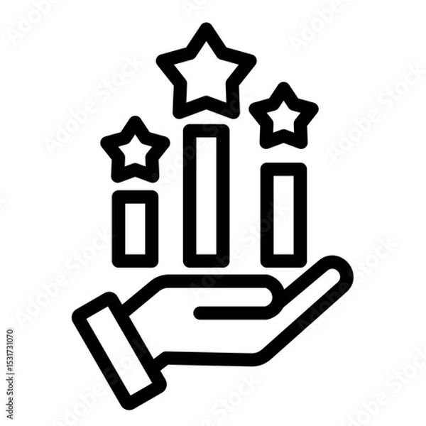 Fototapeta Competitive Advantage Icon