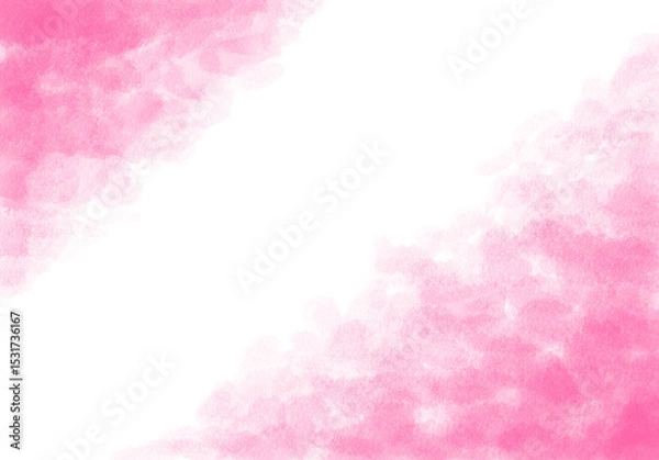 Obraz 水彩　背景