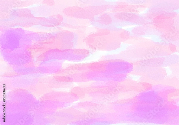 Obraz 水彩　背景