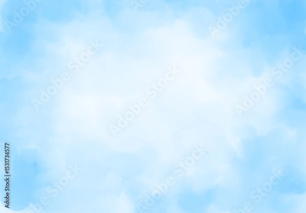 Obraz 水彩　背景