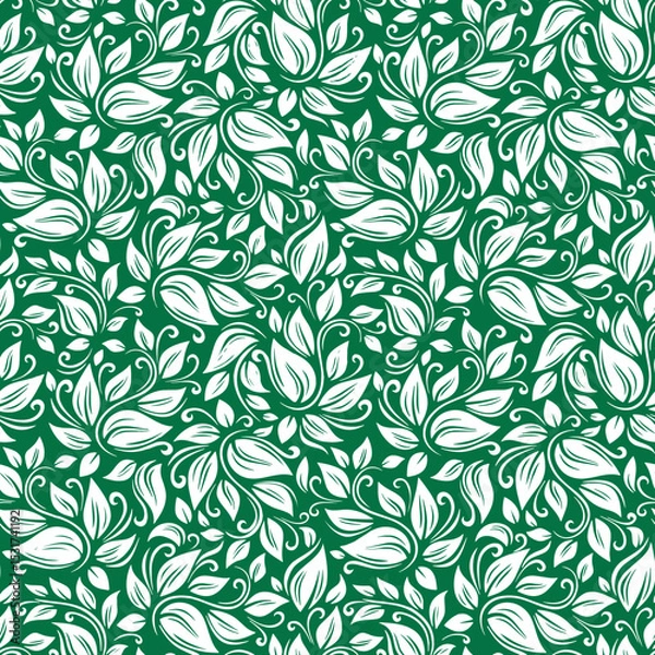 Obraz seamless pattern with leaves