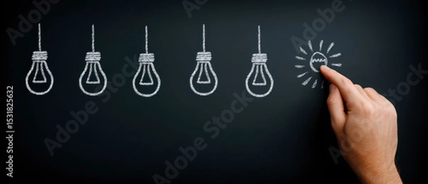 Fototapeta Innovative Ideas for Creative Problem Solving and Inspiration