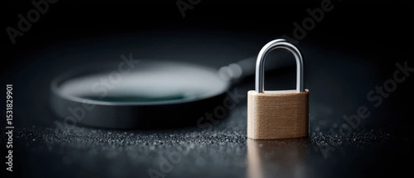 Fototapeta Secure Lock Reliable Security for Your Valuables
