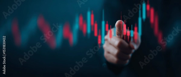 Fototapeta Comprehensive Guide to Financial Market Trends and Investment Strategies