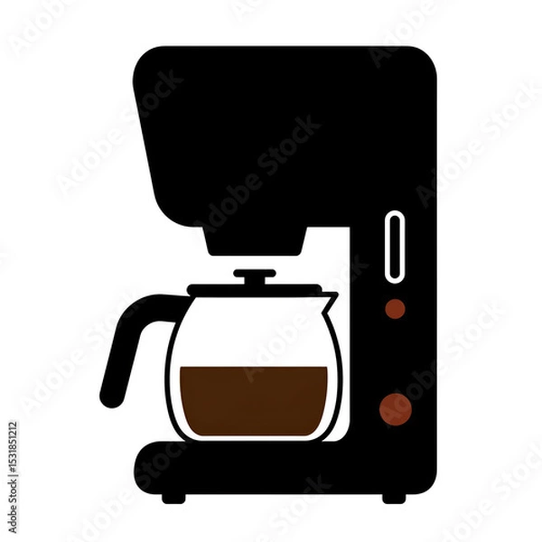 Obraz Coffee Maker Illustration