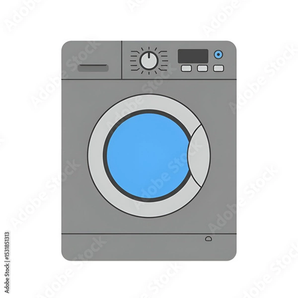 Obraz Gray Washer Illustration