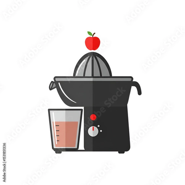 Obraz Citrus Juicer Illustration