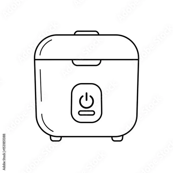 Obraz Power Button Illustration