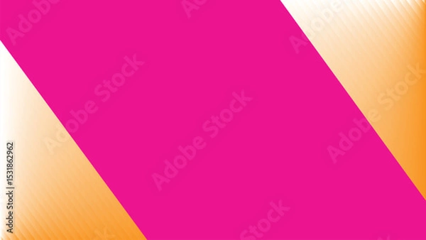 Fototapeta Modern simple orange white abstract presentation background