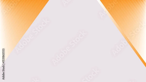 Fototapeta Modern simple orange white abstract presentation background