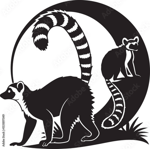 Obraz vector illustration of a panda