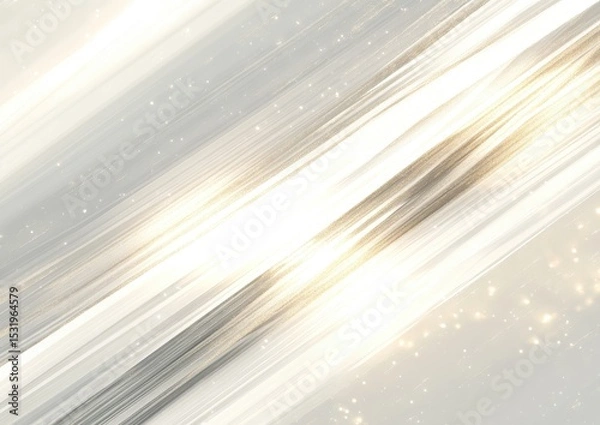 Fototapeta Abstract background with light rays and glow, glowing white and beige colors, white abstract background with shiny lines, white background with golden lights, light background