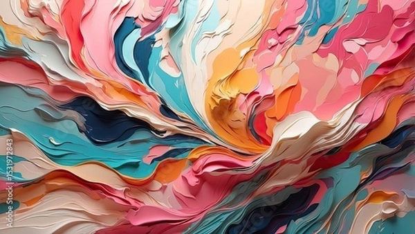 Obraz Vibrant 3D Art Composition