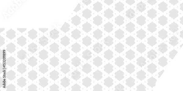 Fototapeta Seamless pattern with geometric shape. Black and White Geometric Pattern Background .