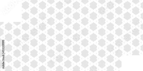 Fototapeta Seamless pattern with geometric shape. Black and White Geometric Pattern Background .