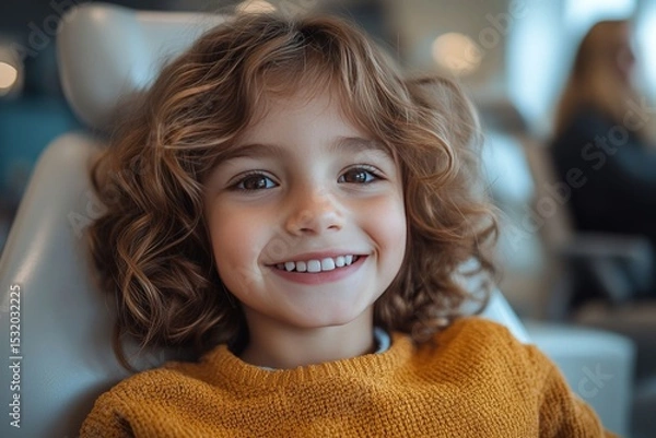 Fototapeta At the dentist's office. Generative AI