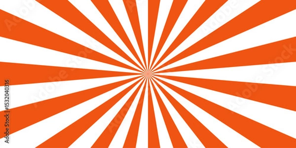 Fototapeta Abstract background with rays retro starburst. Spiral radial striped backdrop design. Sunset light retro design. Vintage sunrays swirl sun beam pattern.Funky ray elements, circle Spiral.