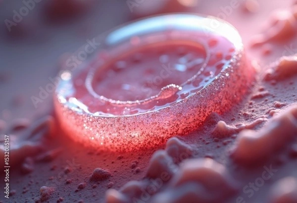 Fototapeta Microscopic Art Picture of Cells