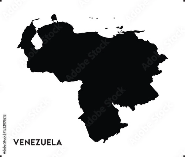 Fototapeta Venezuela icon vector design, Venezuela Logo design, Venezuela's unique charm and natural wonders, Use it in your marketing materials, travel guides, digital projects, Venezuela icon design vector art