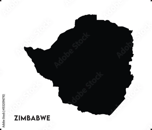 Fototapeta Zimbabwe icon vector design, Zimbabwe Logo design, Zimbabwe's unique charm and natural wonders, Use it in your marketing materials, travel guides, or digital projects, Zimbabwe icon logo design vector