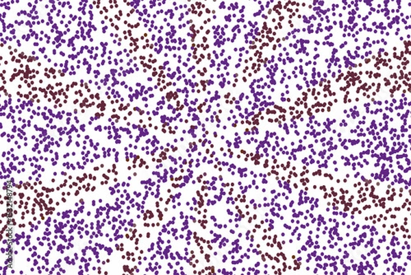 Fototapeta seamless pattern with purple dots