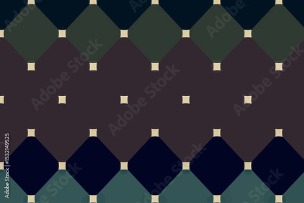 Fototapeta seamless pattern with geometric shapes