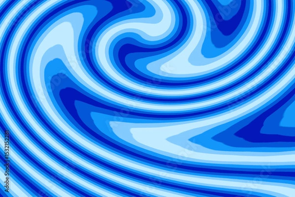 Fototapeta abstract blue waves