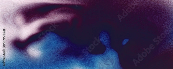 Obraz liquid wave crystal texture background. Vibrant gradient banner header poster