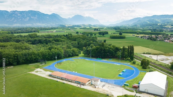 Obraz terrain d'athlétisme 