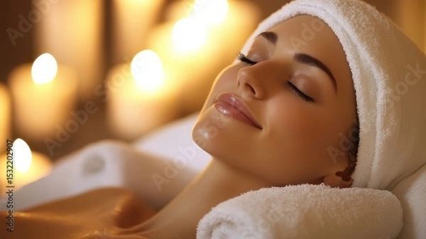 Obraz regular spa visits improve sleep quality by calming the nervous system and reducing physical and mental stress, promoting restorative rest.