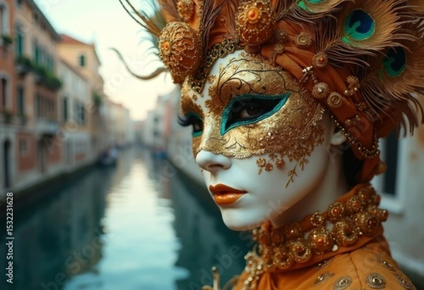 Obraz Venetian Masked Character Images