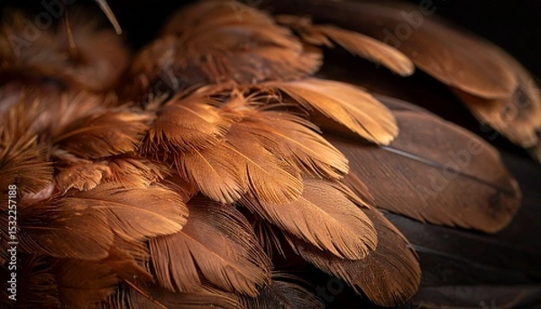 Obraz Macro of Baby Bird Wing
