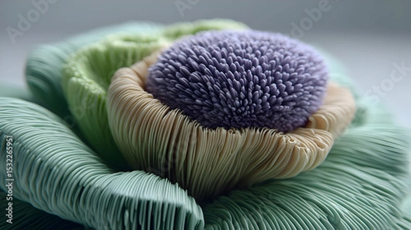 Obraz textures in pastel gradients blended with chaotic particle bursts and soft focus