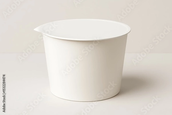 Fototapeta mockup of a ramen noodle instan cup