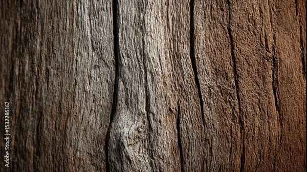Fototapeta Wooden Texture Background With Natural Patterns and Organic Details Standout