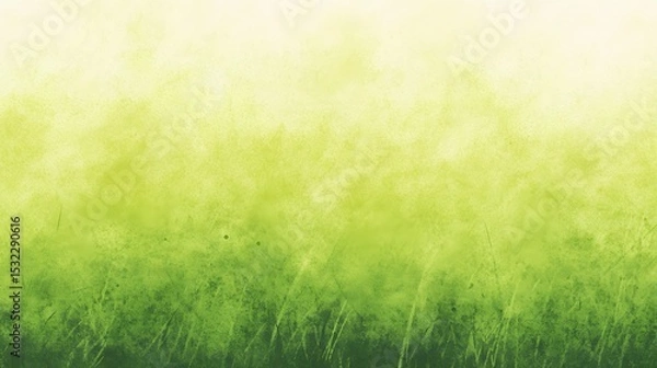 Obraz Abstract Green Watercolor Texture Background,  Nature Inspired Gradient Design
