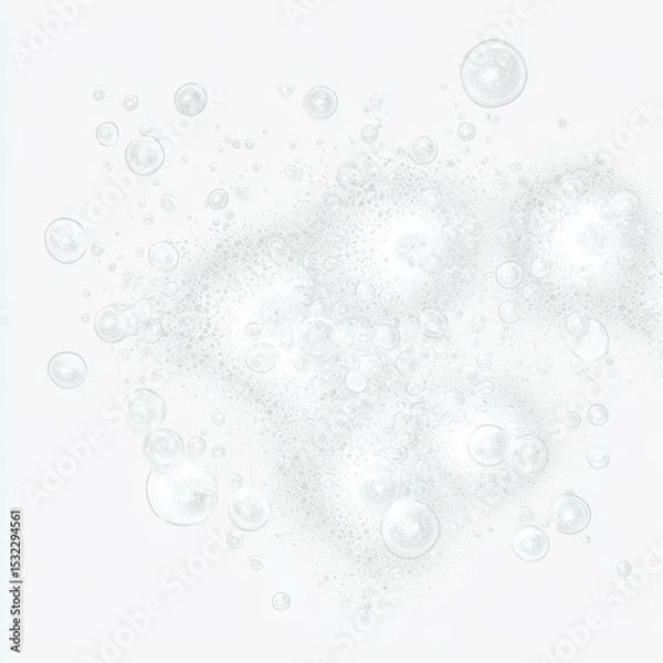 Obraz Abstract Soap Bubbles Background Design