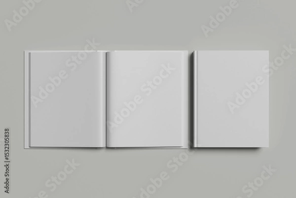 Obraz Blank cover book template