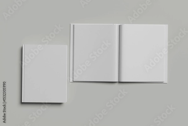 Obraz Blank cover book template