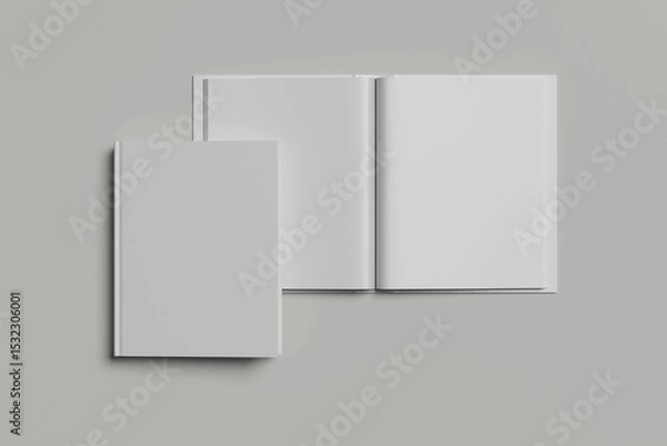 Obraz Blank cover book template
