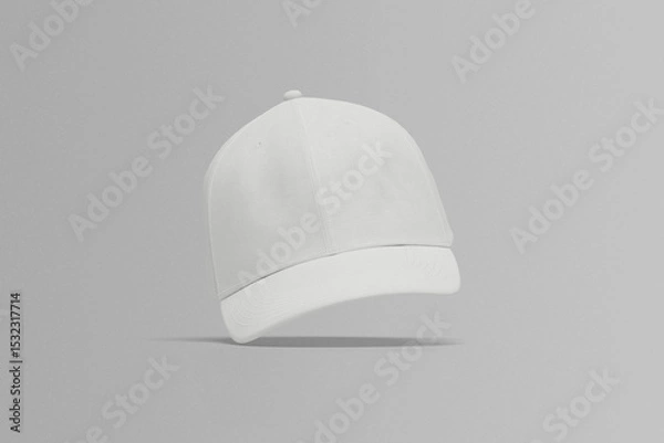 Obraz Blank baseball cap isolated on white background