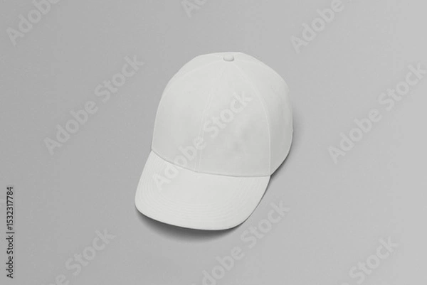 Obraz Blank baseball cap isolated on white background
