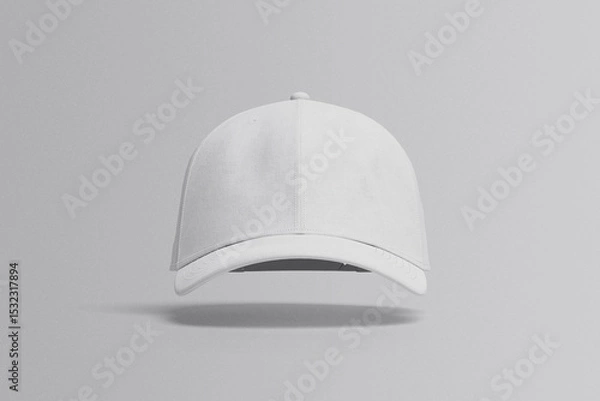 Obraz Blank baseball cap isolated on white background