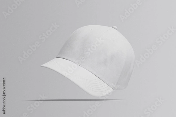 Obraz Blank baseball cap isolated on white background
